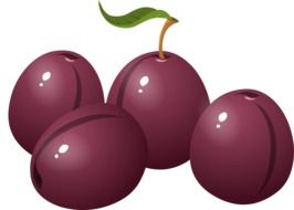 Graphics in the form of cherries