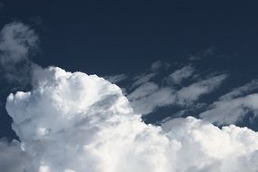 thick atmospheric clouds