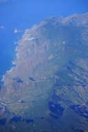 Canary Islands aerial view