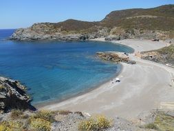 beach at summer, italy, sardinia