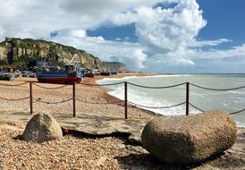 coastline in the south of Britain