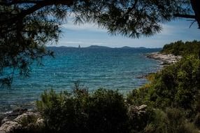 Coast of Kornati Islands