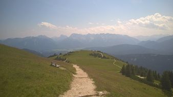 Alpine mountain nature