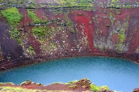 crater lake iceland