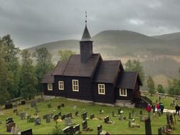 Picture of church in bergdorf