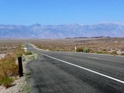 Death Valley in the national park in California