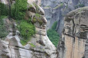 meteora rocks nature