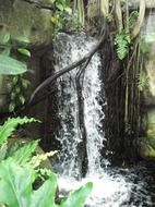 striking waterfall