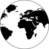 world earth globe draft