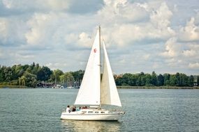 wonderful sailing boat