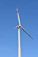 Wind turbine is wind power