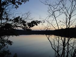 Twilight in nature
