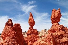 rocks in a canyon in america