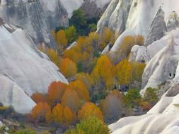 tuff rocks of Cappadocia