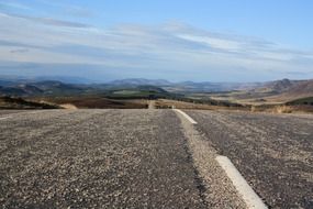 landscape of highlands and islands in Scotland