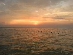 landscape of the ocean in Sri Lanka