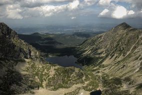 lake in kasprowy wierch