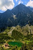View of the mountains in Slovakia