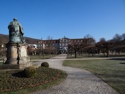 Statue near the castle