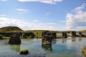 landscape of bewitching iceland