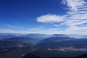 Jade Dragon Snow Mountains in Yunnan province