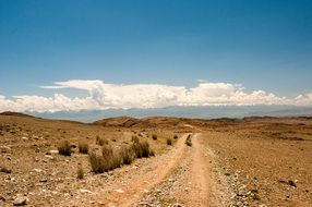 striking mountains landscape