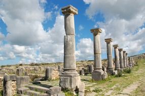 roman ruins in morocco