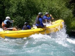 rafting on pucon river