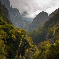 Picos de Europa National Park in Spain