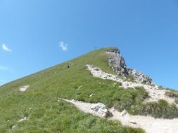 very beautiful top hike mountain