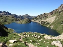 summer tort lake landscape