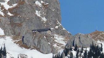 mountain hut in tyrol