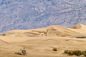 scenic death valley in california