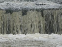 Waterfall of the river