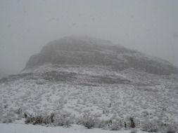 mountain snow winter