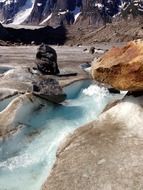 water on glaciers in alaska