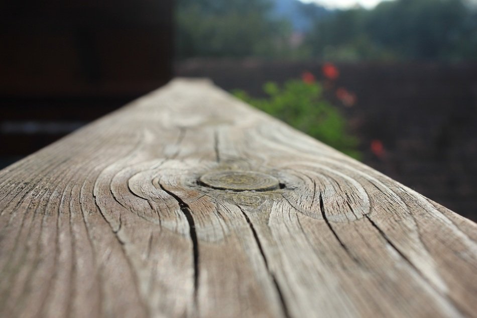 weathered wooden board outdoor