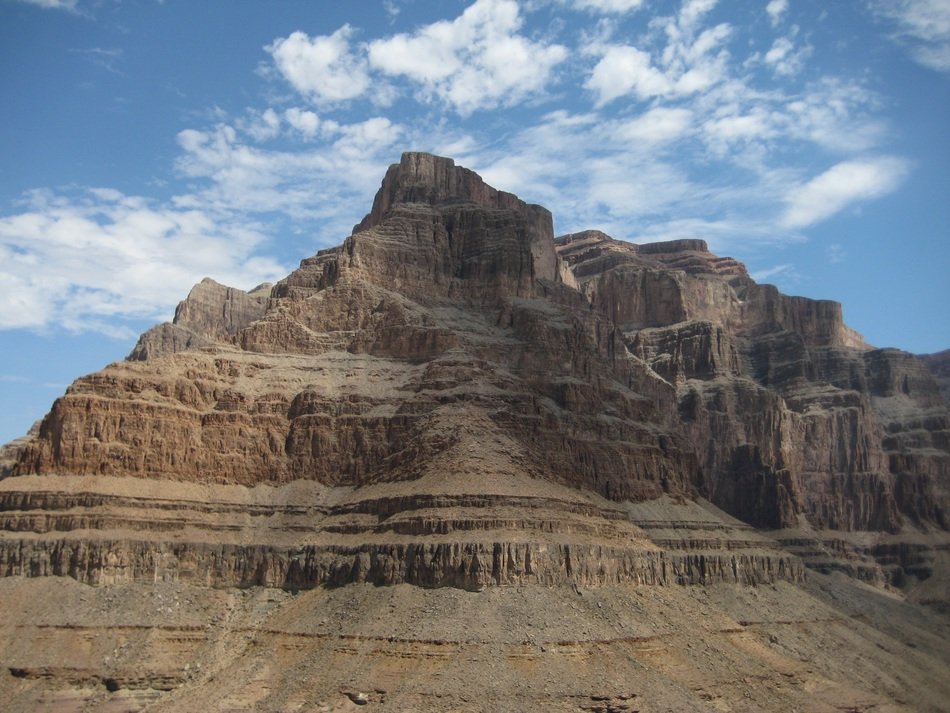 beautiful mountains against the sky in the Grand Canyon