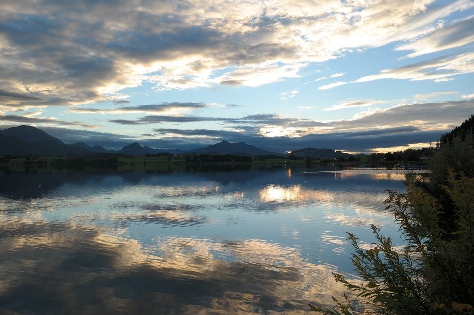 sunset over Breitenberg