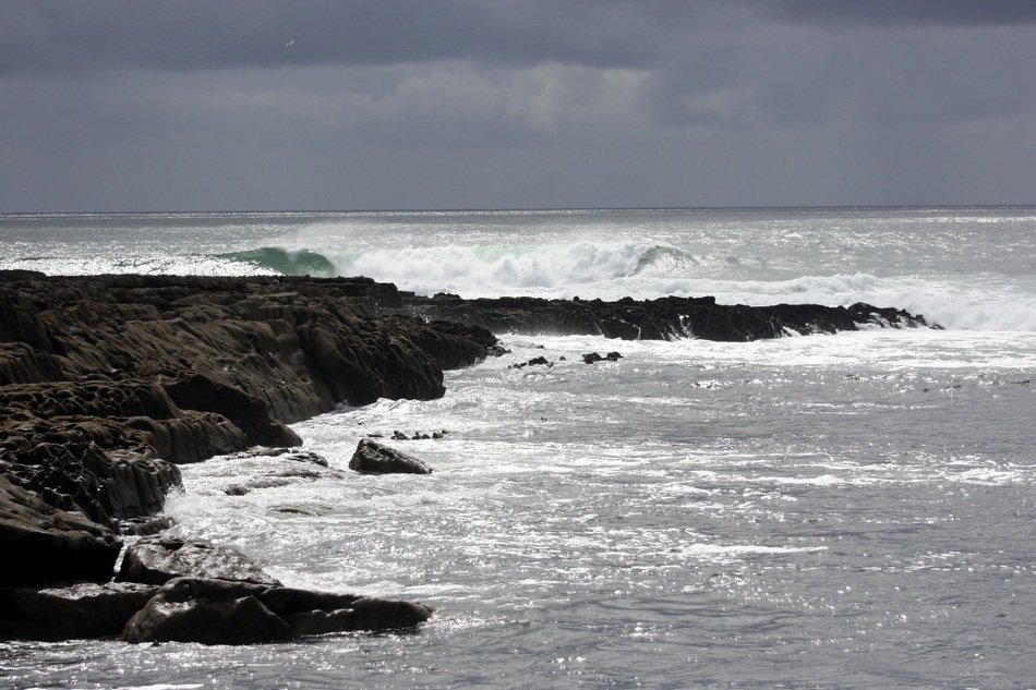 Rocks on the coast of Scotland