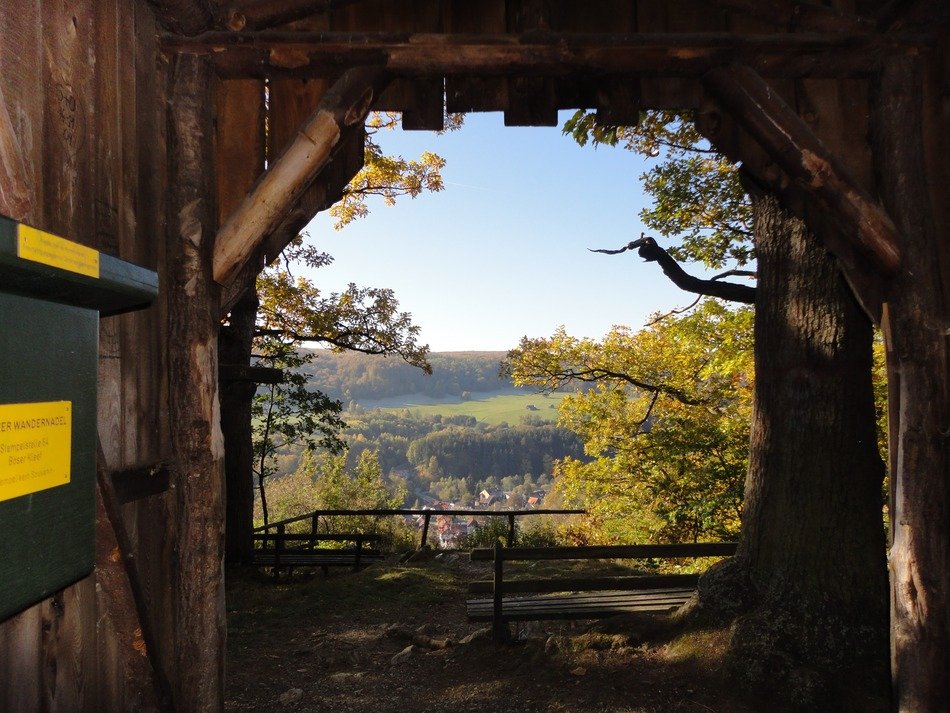 landscape of a beautiful valley in Germany