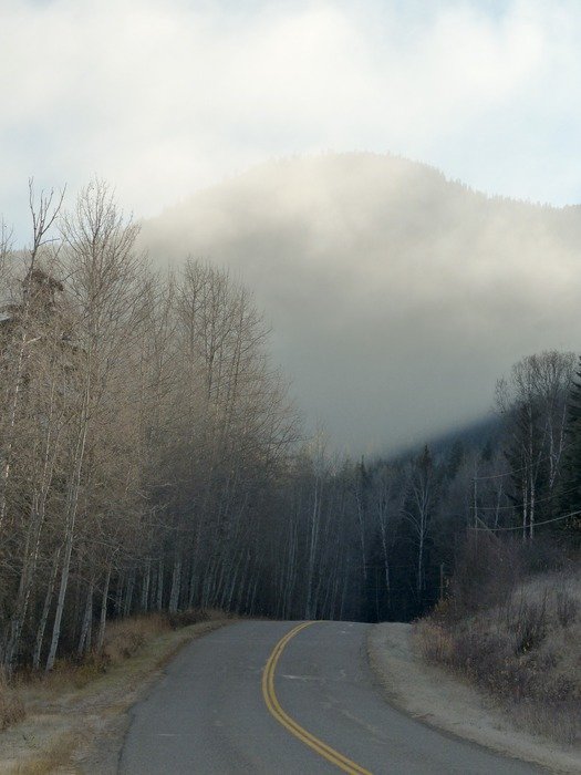 early morning clouds