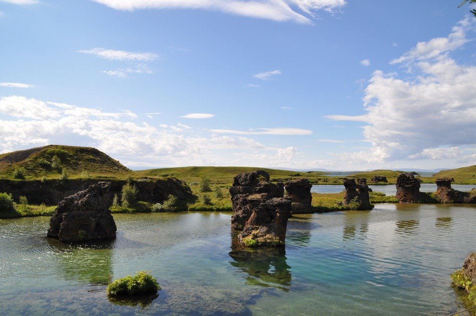 landscape of bewitching iceland