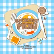 Breakfast menu