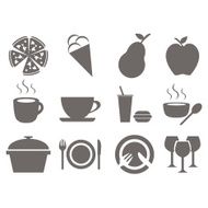 Food Icons set N10