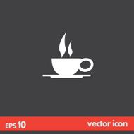 coffee cup vector icon