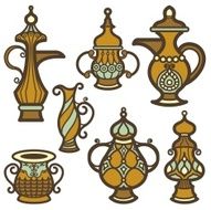 Arab Pot Vector