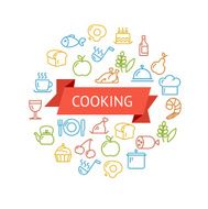 Vector Cooking Concept Outline