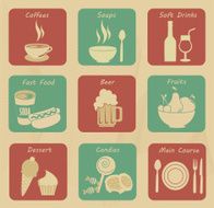 Food And Drinks Icons N6