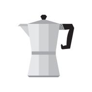 Coffee percolator vector illustration